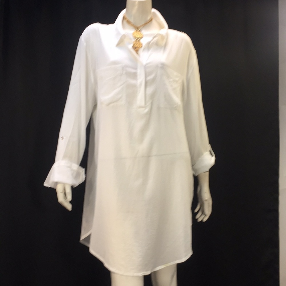 Heidi Klein White tunic Dress